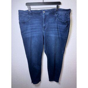 KanCan Maurices Sz 24 Dark Wash Stretchy High Rise Dark Wash Jeans Denim Skinny